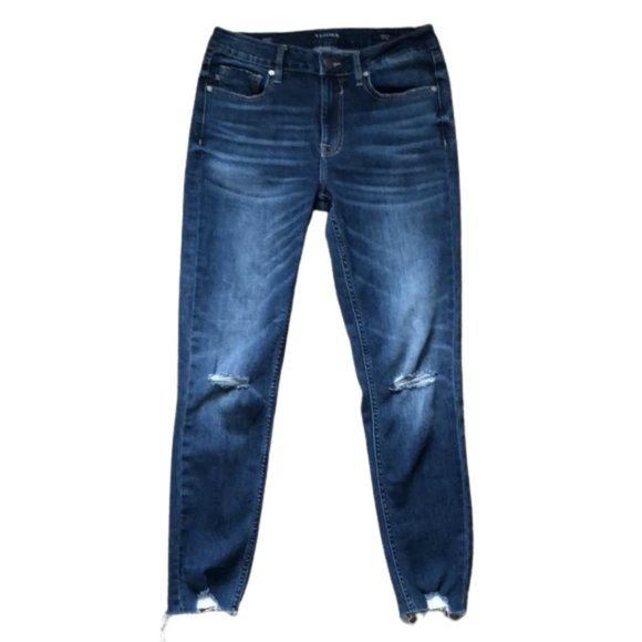 Vigoss Denim - Vigoss Jeans Marley Destructed Skinny Jeans 28